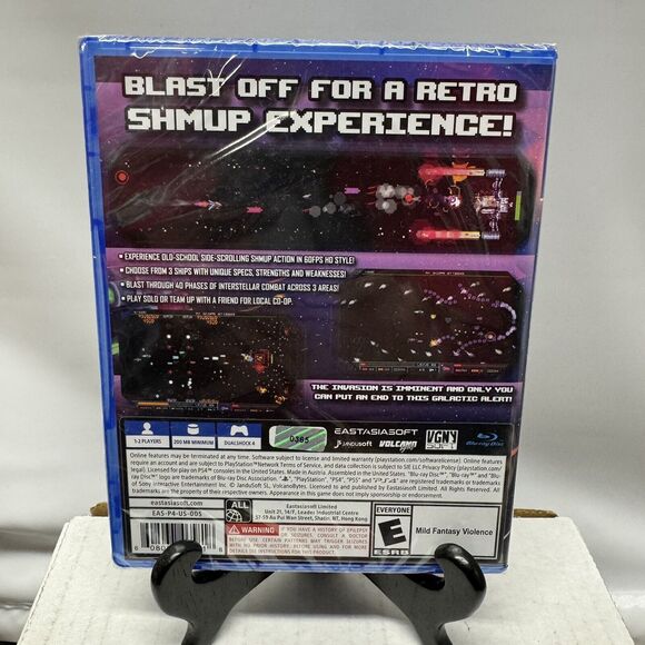 Galactic Wars EX PS4 Video Game VGNYsoft Eastasiasoft Shooter Sealed Playstation - Picture 2 of 8